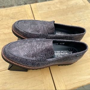 Mephisto metallic loafers